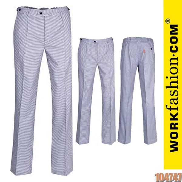 Kochhose, unisex, Pepita, workfashion,