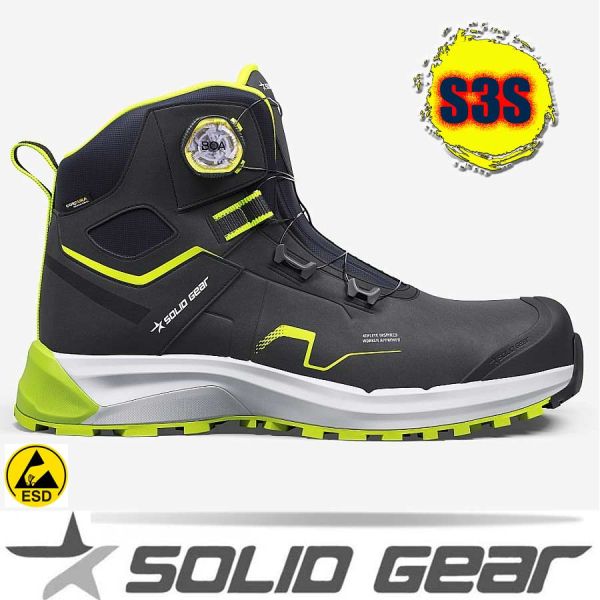 Sonar MID Green BOA Sicherheitsschuh, halbhoch, SG80205