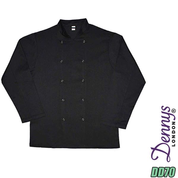 Langarm Kochbluse, Unisex, Dennys LONDON, DD70-DL900