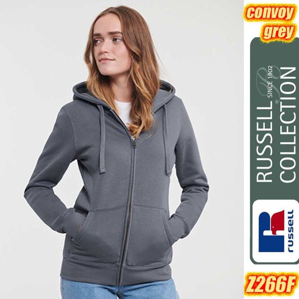 Damen-Authentic-Zipped-Hood-Jacket,-RUSSEL,Z266F