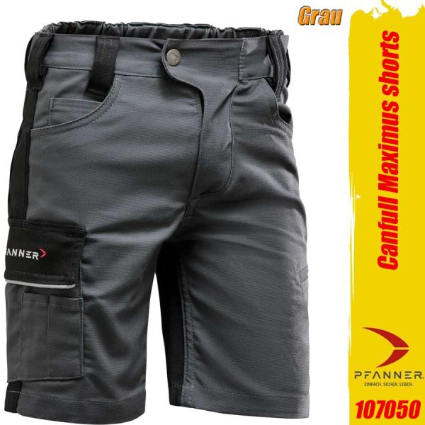 Kinder Arbeitsshorts, StretchFlex Canfull, MAXIMUS, Pfanner, 107050