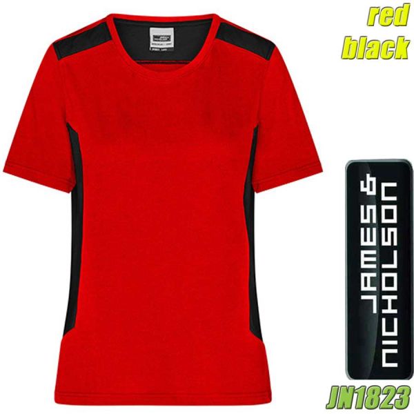 Damen Workwear T-Shirt, Strong, James&Nicholson, JN1823