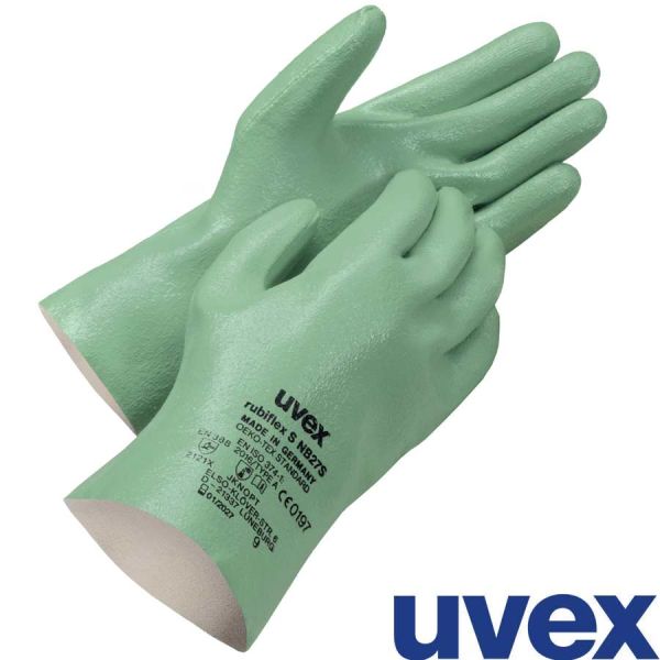 uvex rubiflex S NB27S, Chemikalienschutzhandschuh, 98930