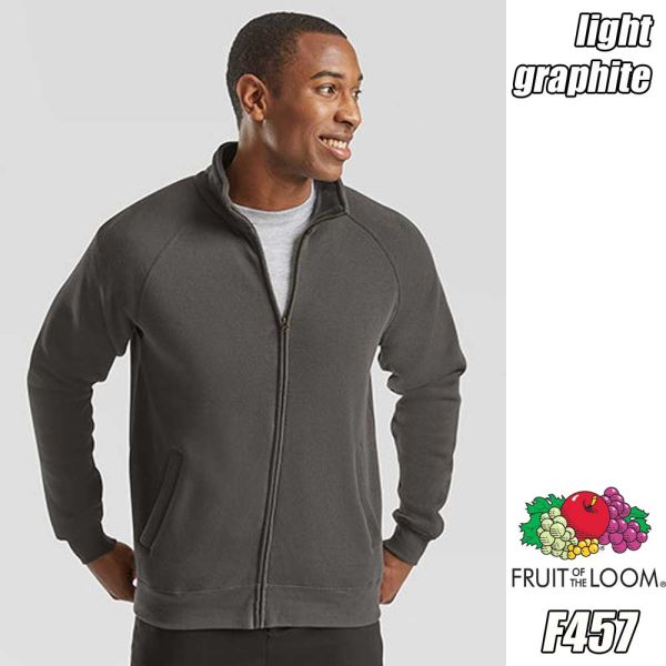 Premium Sweat - Jacke, F457, Fruit of the Loom