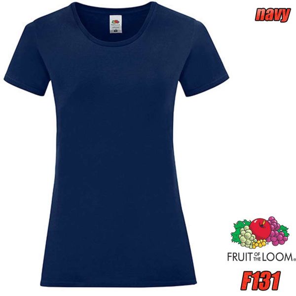 Ladies Iconic T-Shirt, F131, FRUIT OF THE LOOM