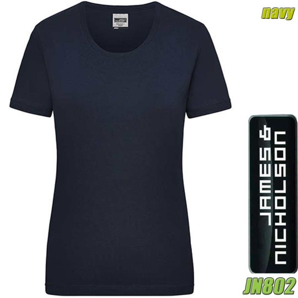 Damen Workwear T-Shirt, James&Nicholson, JN802