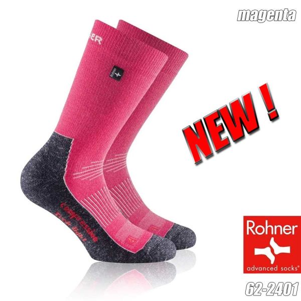 Compression Socken,Trek - Light, ROHNER, 62-2401