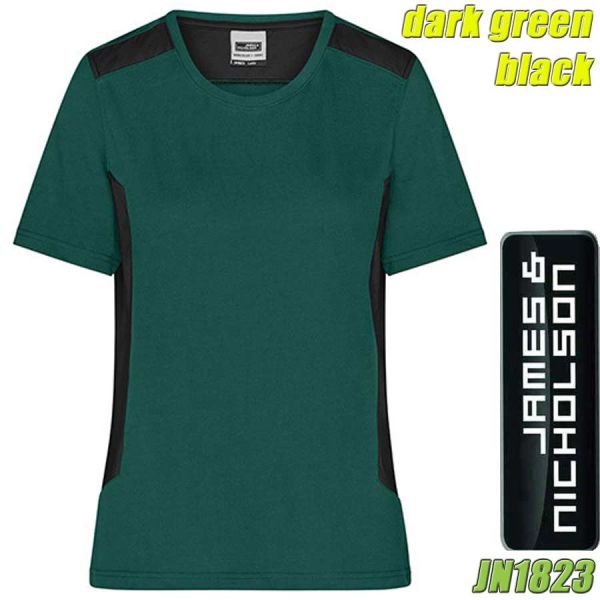 Damen Workwear T-Shirt, Strong, James&Nicholson, JN1823