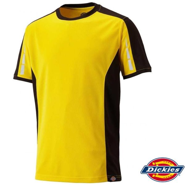 Dickies Pro T-Shirt, Sport, gelb, DP1002G