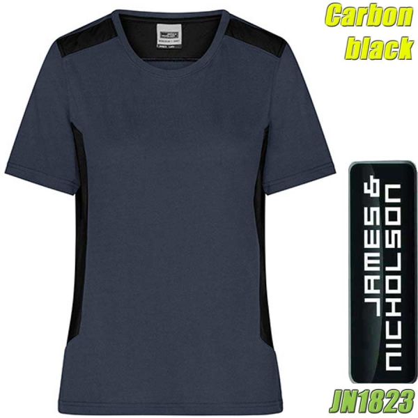 Damen Workwear T-Shirt, Strong, James&Nicholson, JN1823