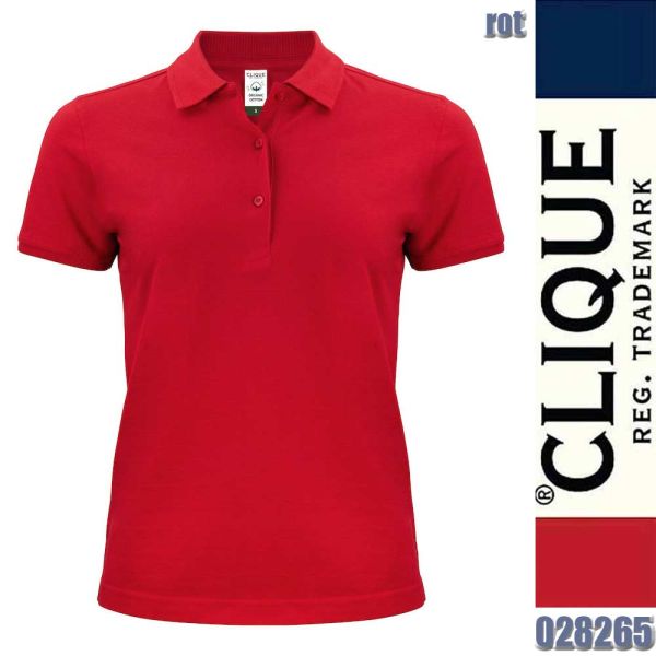 Classic OC Polo Ladies, Damen - Clique - 028265, rot