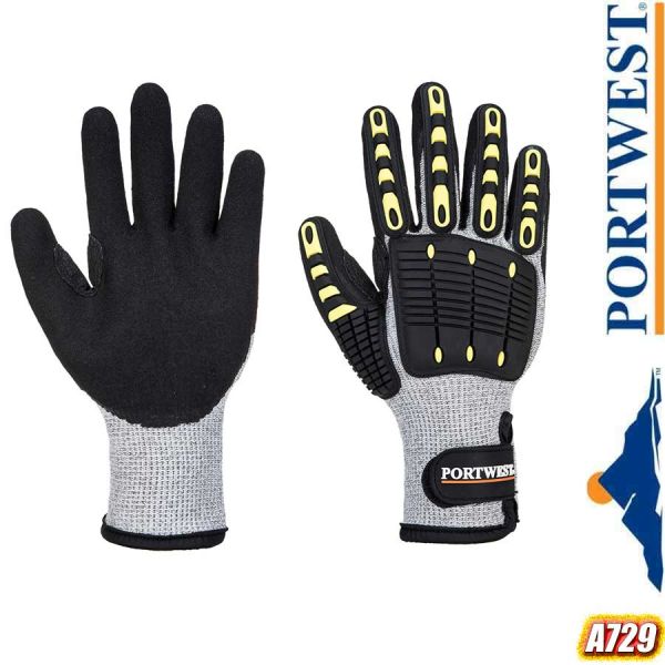 Anti - Cut Winter Stossschutz Handschuh, PORTWEST, A729