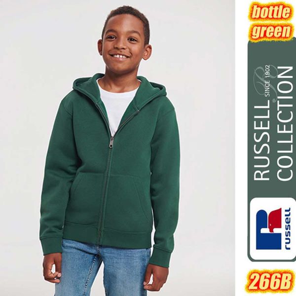 Kinder Sweat-Jacke, Zipped Hooded, RUSSEL, 266B