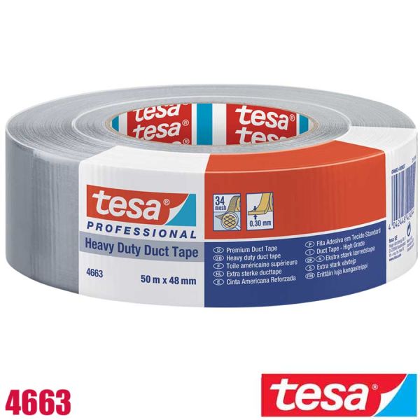 Gewebeband Premium-TESA 4663, 48mm - 50m,