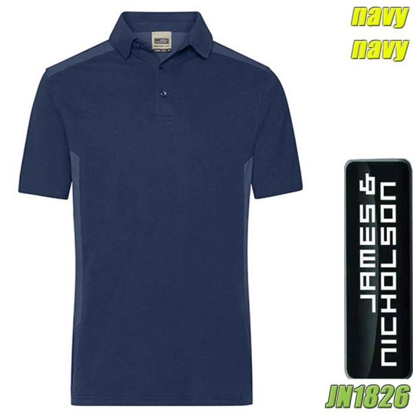 Herren Workwear Poloshirt Strong, James&Nicholson, JN1826