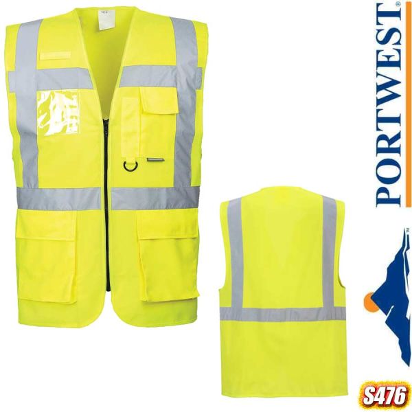 Warnschutz Exekutiv Weste, Berlin, S476, PORTWEST