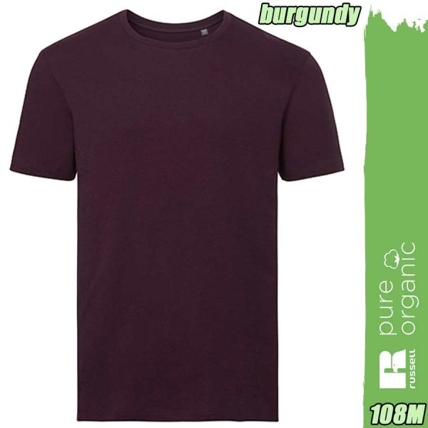 Herren - PURE ORGANIC T-Shirt, RUSSEL Pure Organic, 108M