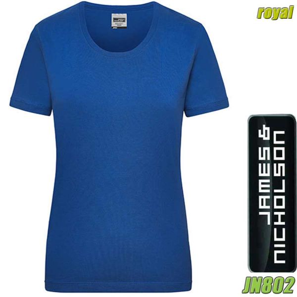 Damen Workwear T-Shirt, James&Nicholson, JN802