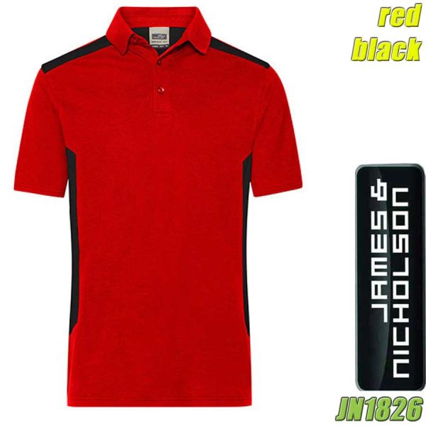 Herren Workwear Poloshirt Strong, James&Nicholson, JN1826