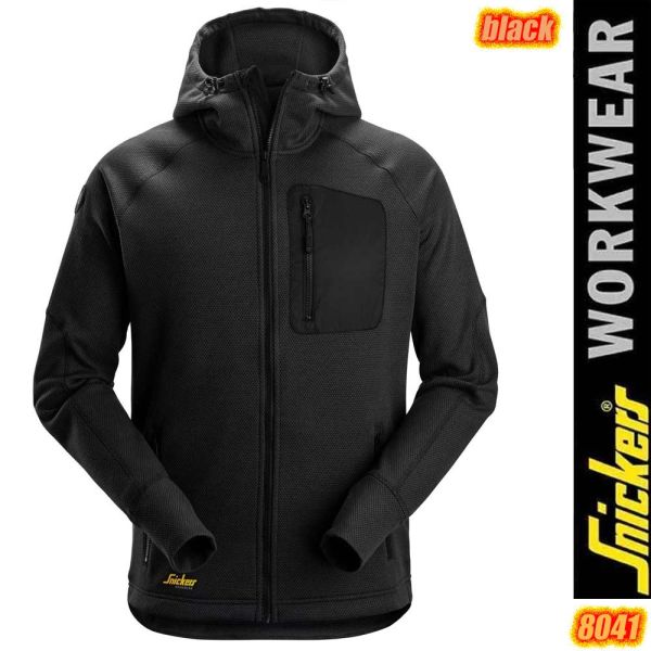 FlexiWork, Fleece Hoodie, 8041, SNICKERS Workwear