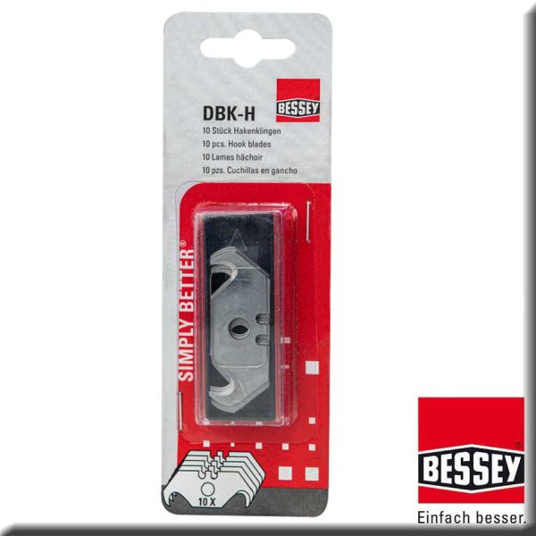 Hakenklinge DBK-H Ersatz 10 Stck. für Messer, BESSEY