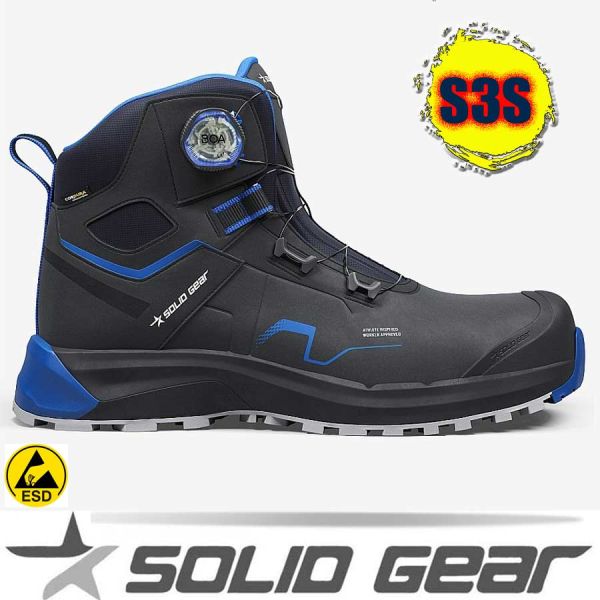 Sonar MID Blue BOA Sicherheitsschuh, halbhoch, SG80208