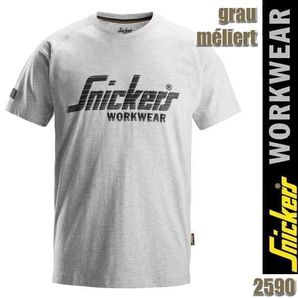 Logo-T-Shirt weich und angenehm, Snickers - 2590