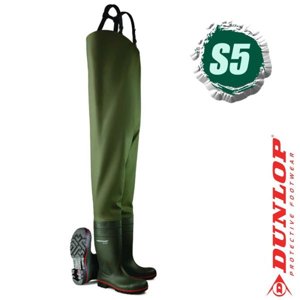 Dunlop Duty - Digger Sicherheits -Kanal-Hose S5,