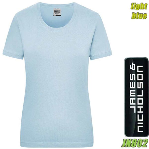 Damen Workwear T-Shirt, James&Nicholson, JN802