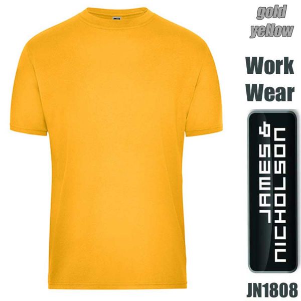 Men's Bio Workwear T-Shirt, James & Nicholson, JN1808