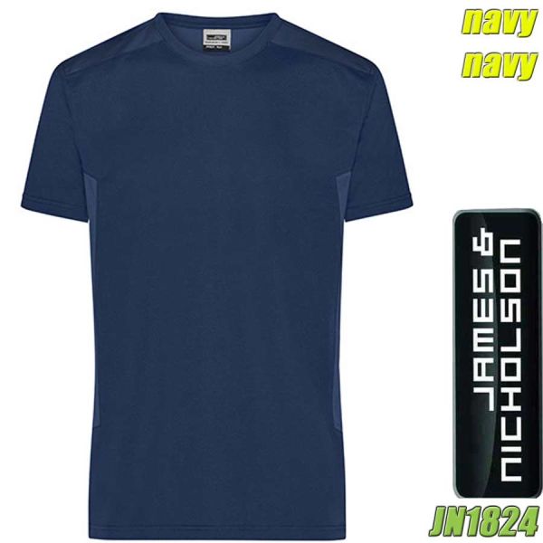 Herren Workwear T-Shirt, Strong, James&Nicholson, JN1824